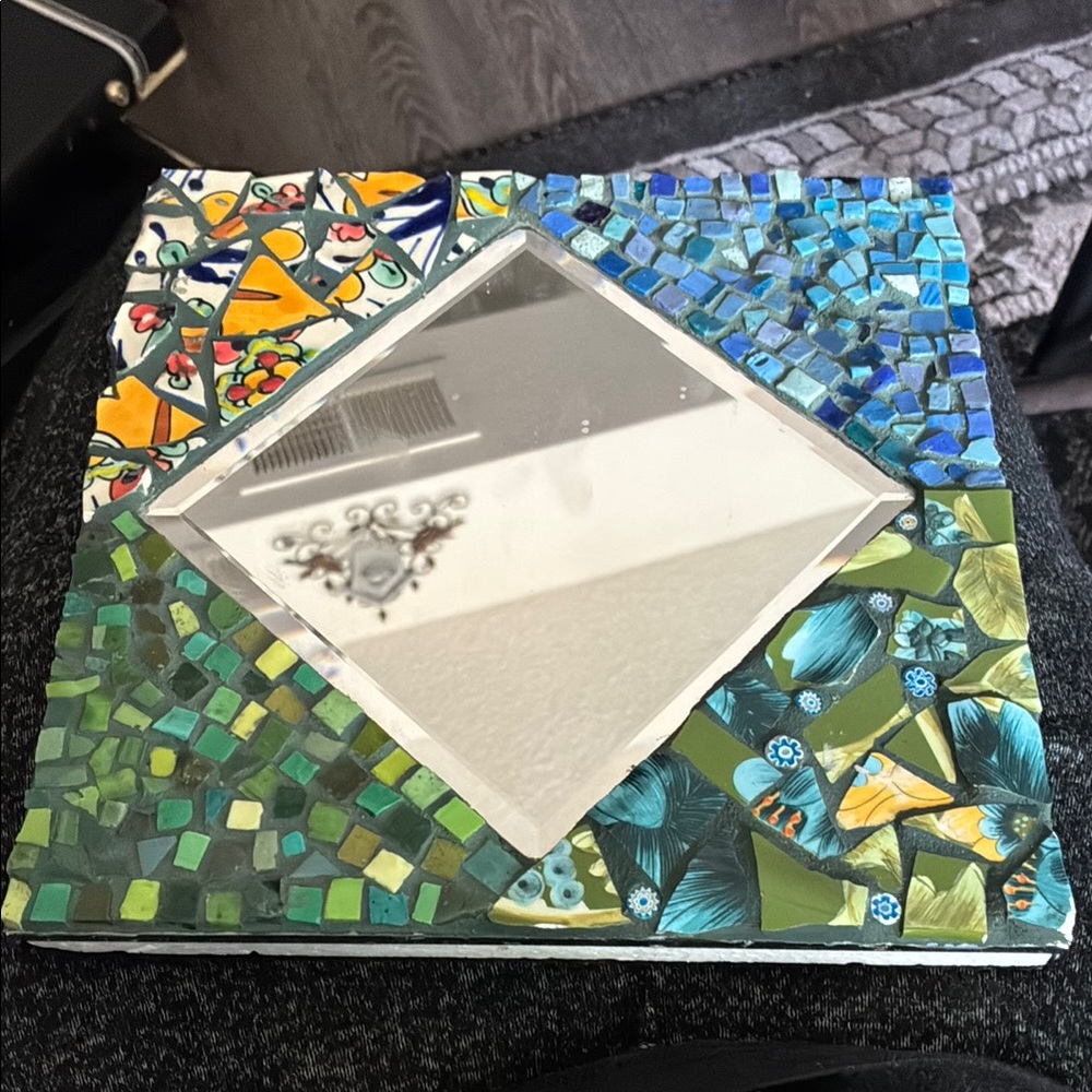 Colorful Mosaic Mirror